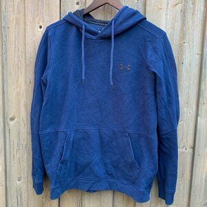Under Armour Hoodie Jacket Large Navy Blue